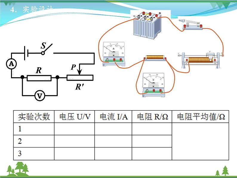 【精品】新人教版  九年级物理全册17.3电阻的测量  第1课时  课件04