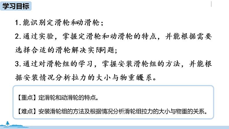 人教版八年级物理下册 12.2 滑轮(PPT课件+素材）02