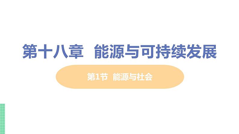 苏教版九年级物理下册 18.1 能源与社会（PPT课件+素材）01