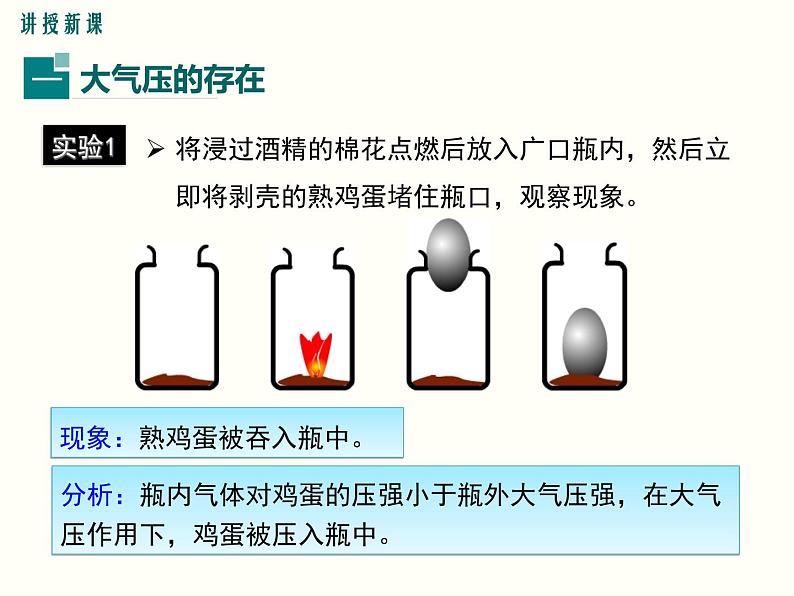 人教版八年级物理下册：第九章 压强  9.3 大气压强 课件04