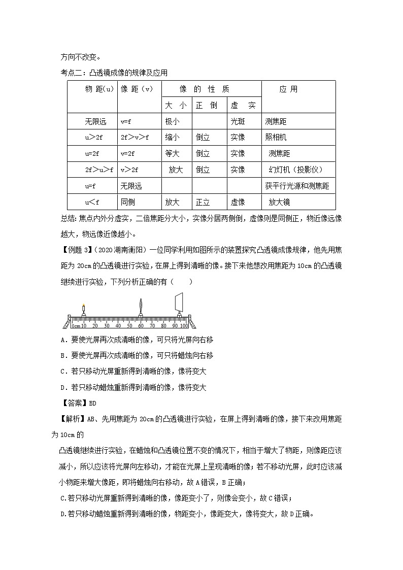 备战2021中考物理一轮复习单元达标全攻略含解析打包22套 试卷练习03