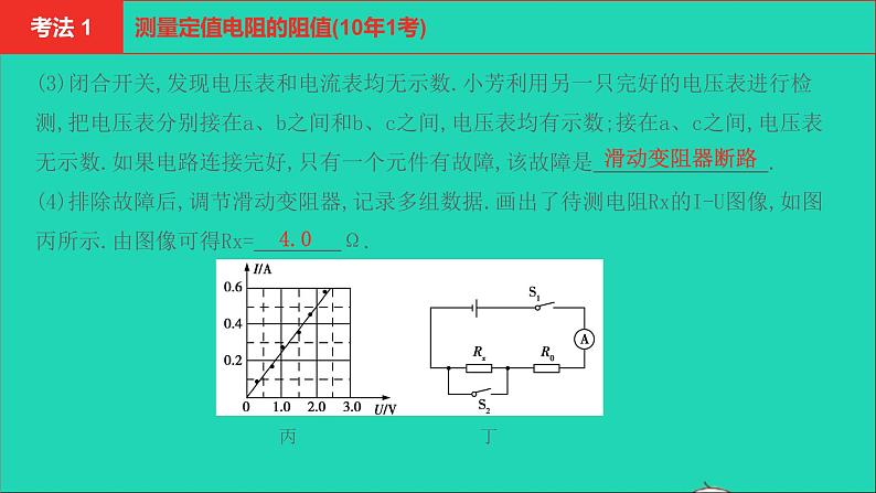 河南省2021年中考物理考点过关第15章欧姆定律电功率第3_5节复习课件20210310396第2页