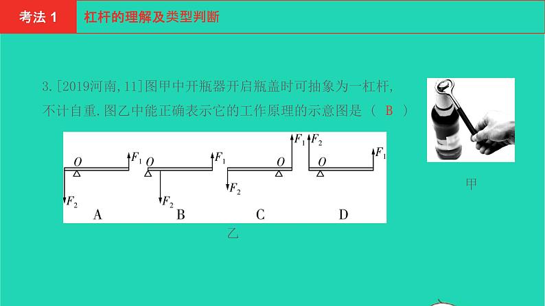 河南省2021年中考物理考点过关第13章简单机械复习课件20210310393第4页