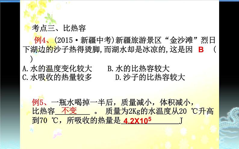 人教版九年级物理《比热容》公开课教学课件.ppt06