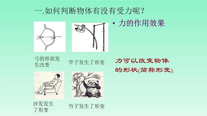 八下物理第七章第一节《力 》公开课教学课件04