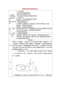 2021学年第九章 压强9.4 流体压强与流速的关系教学设计