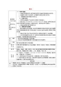 人教版八年级下册7.2 弹力教学设计