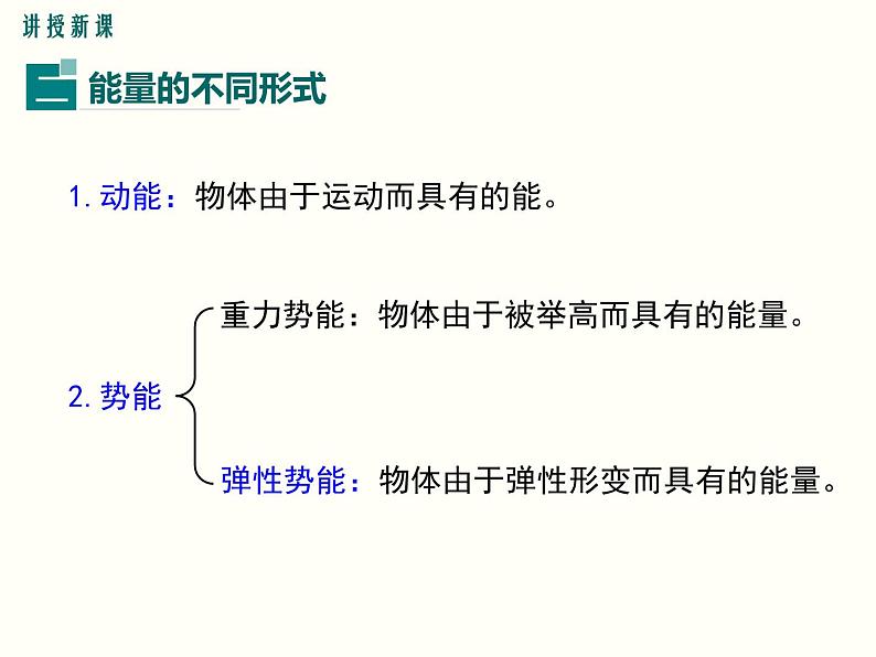 人教版八年级物理下册：第十一章 功和机械能  11.3  动能和势能 课件08