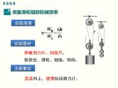 人教版八年级物理下册：第十二章 简单机械 12.3 第2课时 测量机械效率 课件
