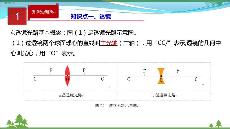 新人教版 八年级物理上册 第5章 透镜及其应用  单元同步讲析  课件02