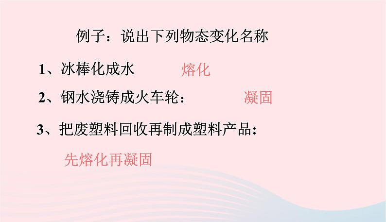 新人教版 八年级物理上册 第3章 物态变化 3.2熔化和凝固 课件08