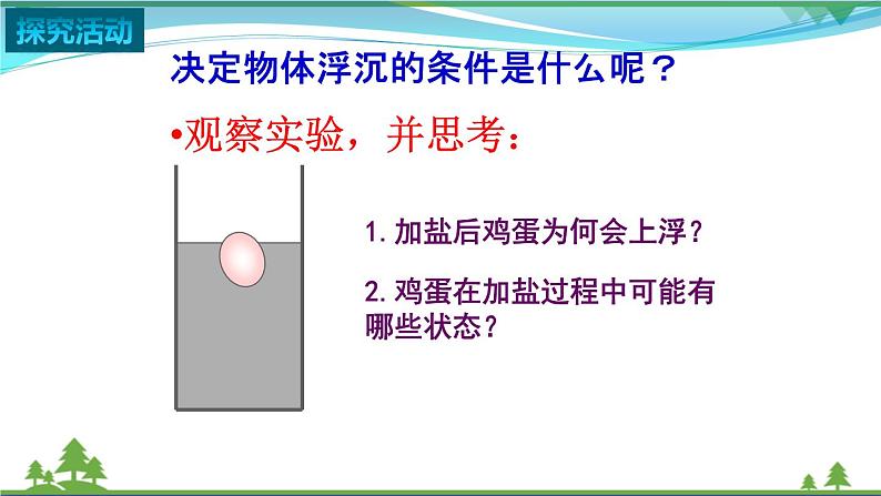 【苏科版】2020_2021学年八年级物理下册10.5物体的浮与沉（课件）第4页