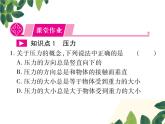 人教版八年级下册物理第九章第一节《压强》第一课时 课件