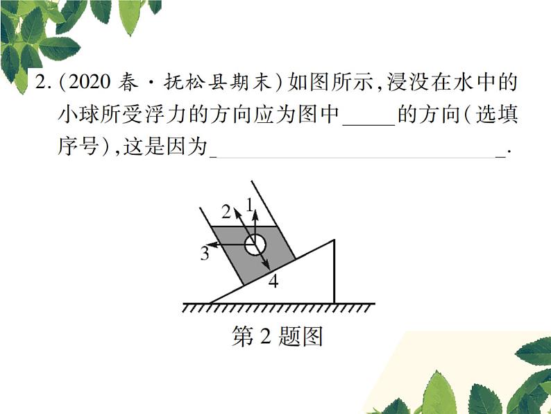 人教版八年级下册物理第十章第一节《浮力》 课件04