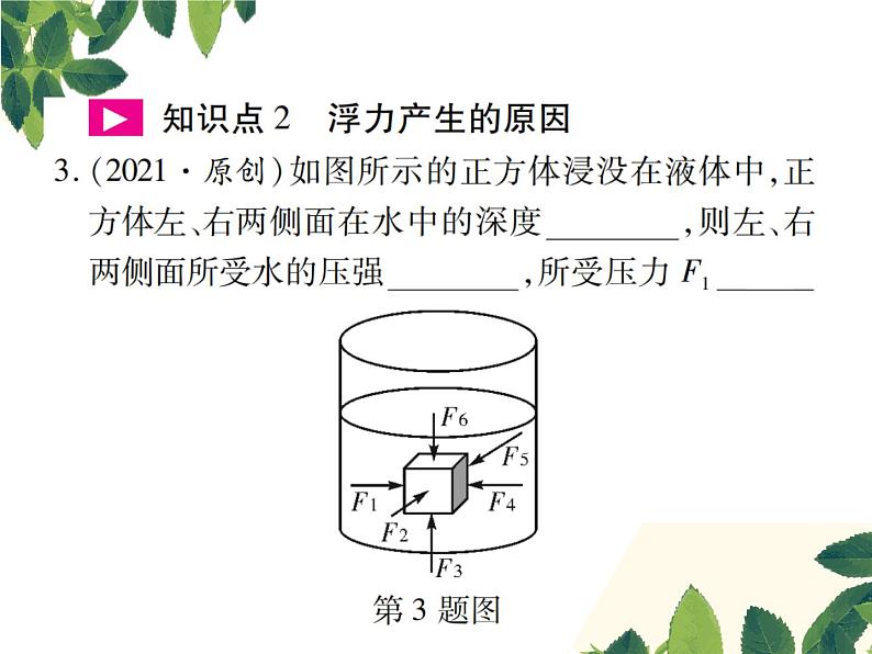 人教版八年级下册物理第十章第一节《浮力》 课件05