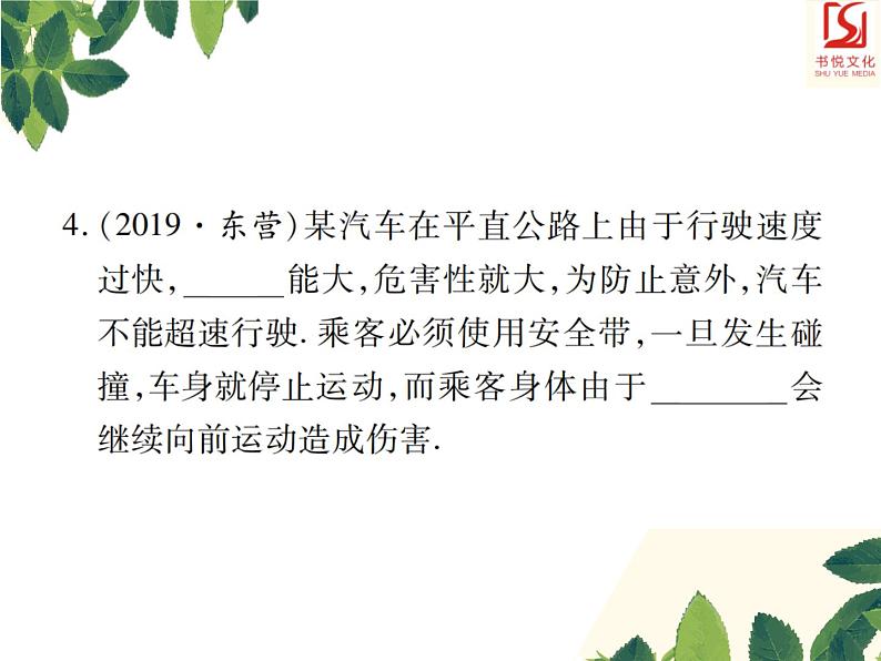 人教版八年级下册物理第十一章第三节《动能和势能》 课件06