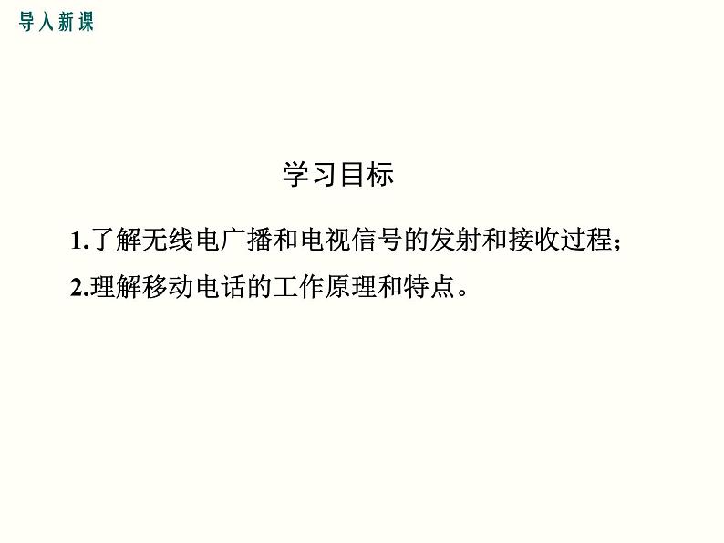 人教版初中物理九年级  第二十一章  第3节 广播、电视和移动通信 课件04