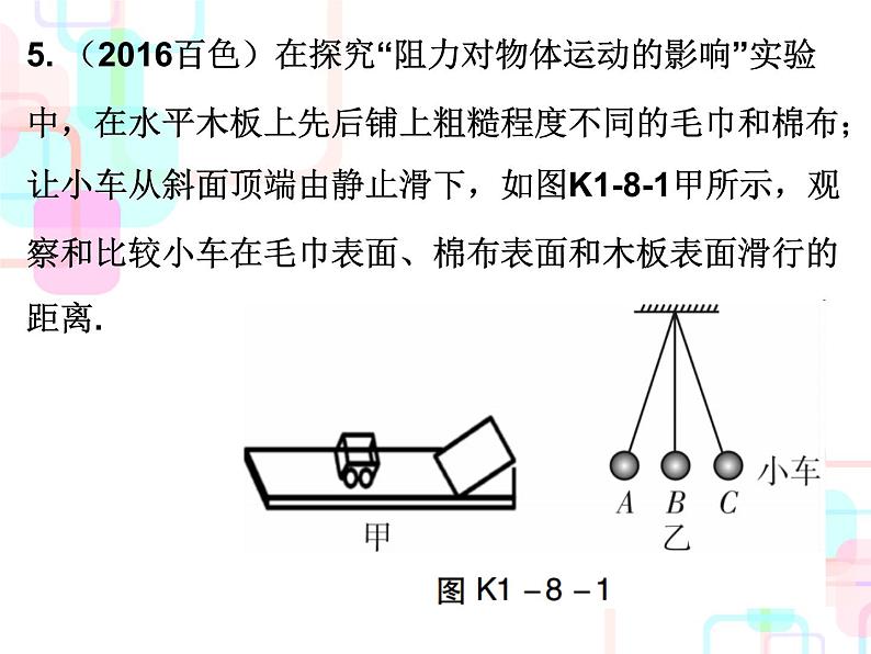 人教版2018春广东中考必备物理课件 第一部分教材梳理 第八章运动和力05