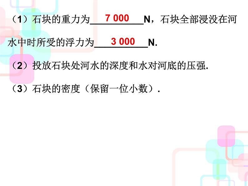 人教版2018春广东中考必备物理课件 第二部分专题训练专题三07