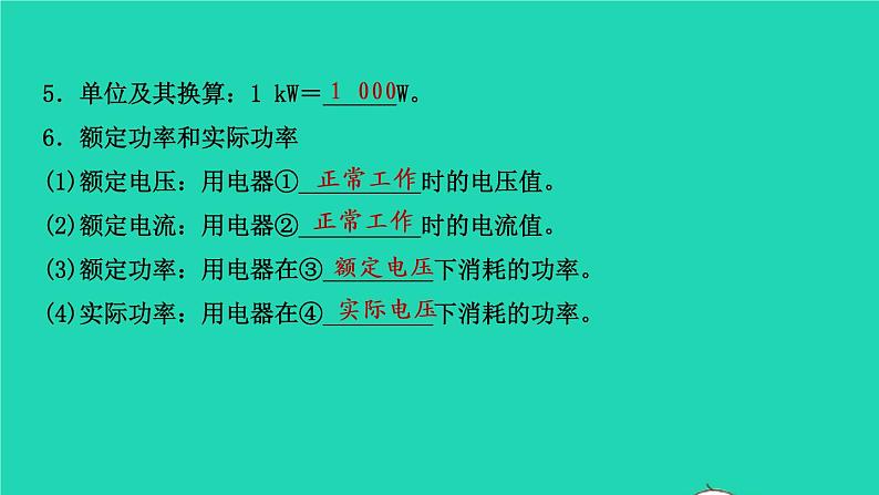 江西省2021年中考物理考点复习第二十二讲电功电能电功率焦耳定律课件202103091111第5页