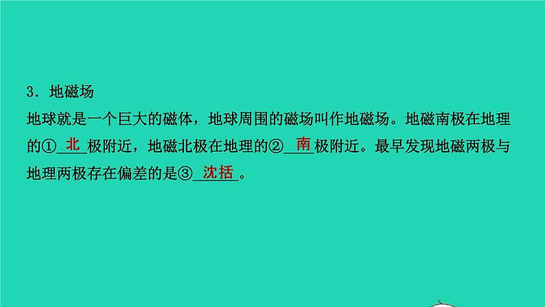 江西省2021年中考物理考点复习第二十六讲电与磁课件202103091113第3页