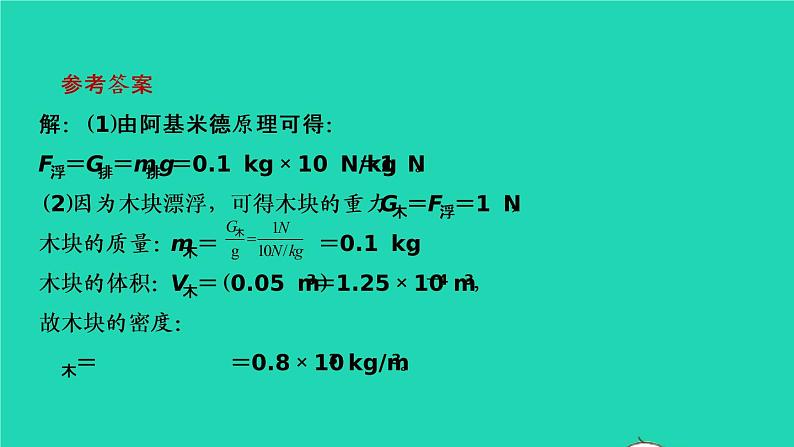 江西省2021年中考物理考点复习第十三讲密度压强浮力的综合分析与计算课件202103091128第4页