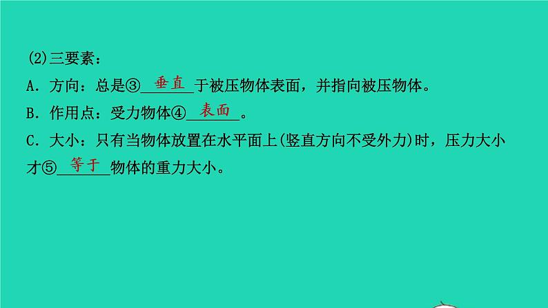 江西省2021年中考物理考点复习第十讲压强的理解及应用课件202103091124第2页