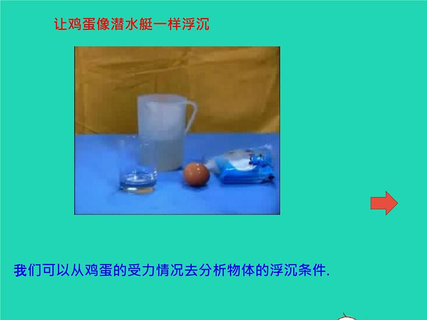 人教版八年级物理下册课件：10.3 物体的浮沉条件及应用课件第4页