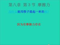 物理八年级下册8.3 摩擦力图片课件ppt