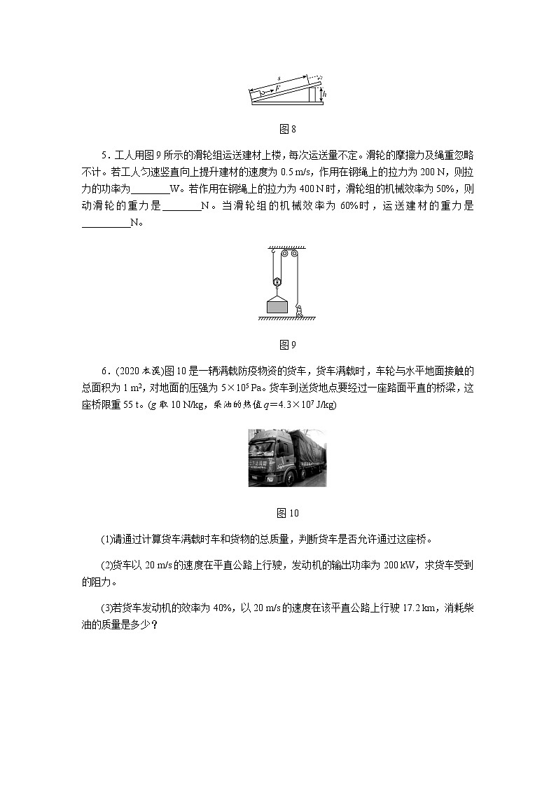 2021中考物理专题复习课件 第2部分 专题突破 专题四 效率专题（含答案）第2页