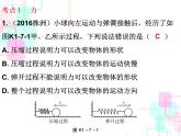 2018春广东中考必备人教版物理课件：第一部分教材梳理 第七章力 (共16张PPT)