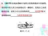 2018春广东中考必备人教版物理课件：第一部分教材梳理 第七章力 (共16张PPT)