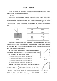 初中物理竞赛及自主招生大揭秘专题突破 第4章第3节 光的折射（含答案）