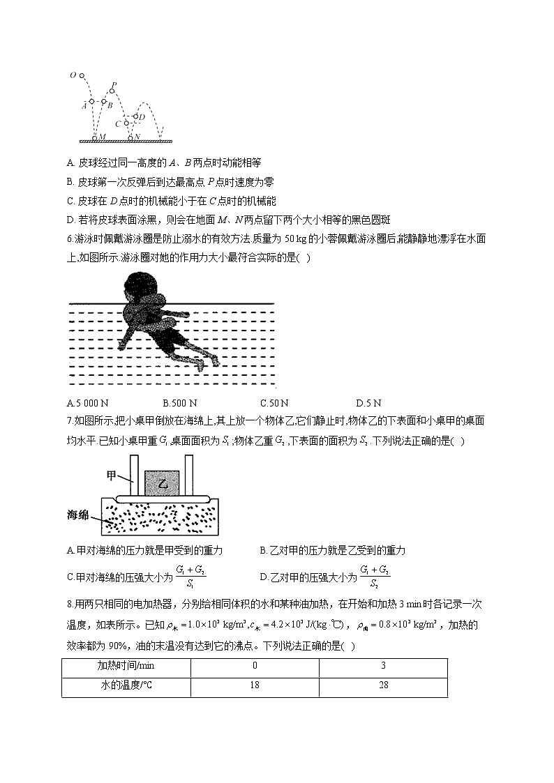 2021届中考物理仿真模拟卷 湖北武汉地区专用第2页