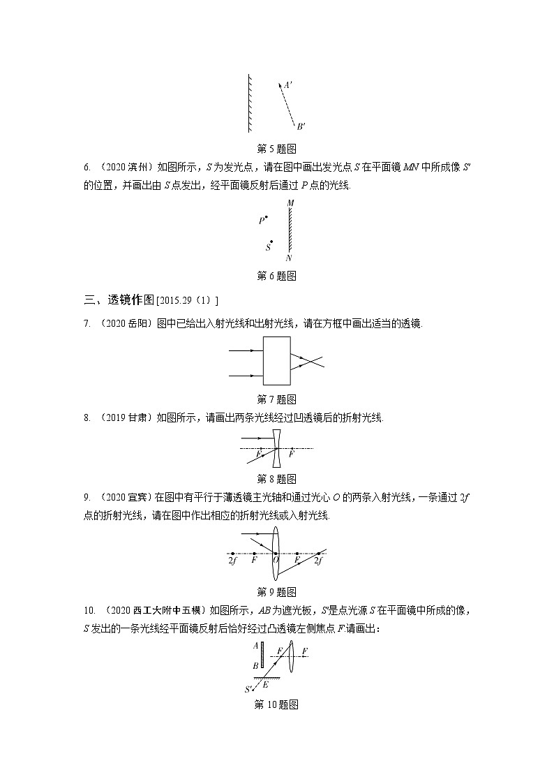 2021中考物理题型二　作图题特训第2页