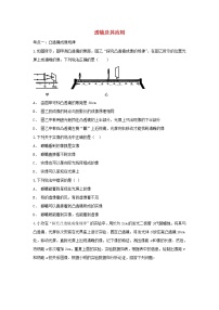 2021中考物理复习专项练习透镜及其应用含解析202103241245