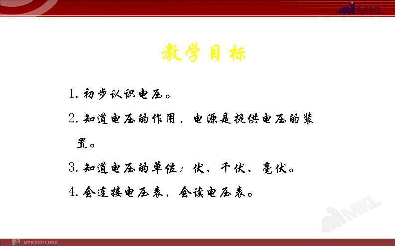 人教版九年级物理第十六章第一节《电压》优课一等奖课件第2页