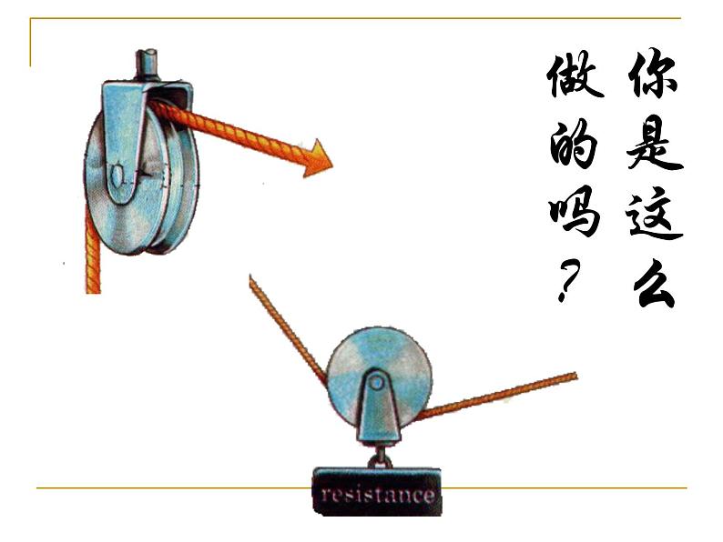 物理八年级下册12.2滑轮课件第4页