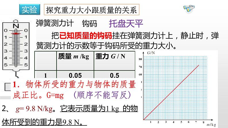 1.弹力与重力 复习课件PPT第4页