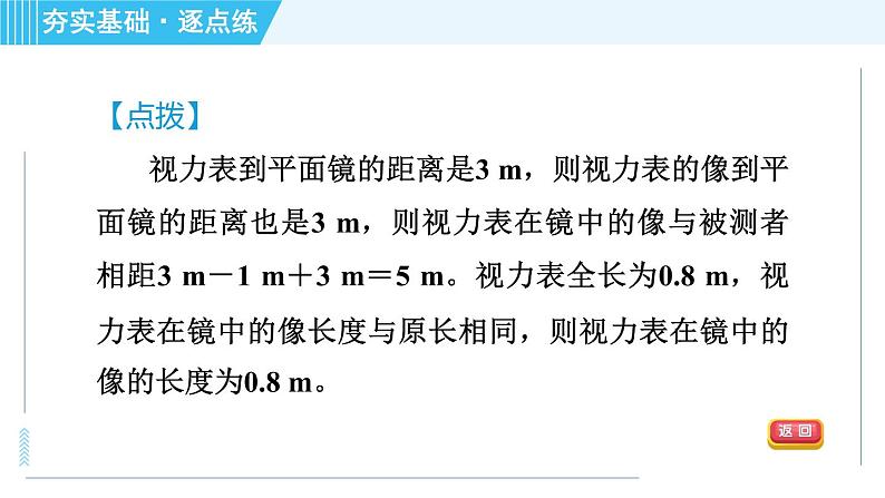 沪科版八年级上册物理课件 第4章 4.2平面镜成像07