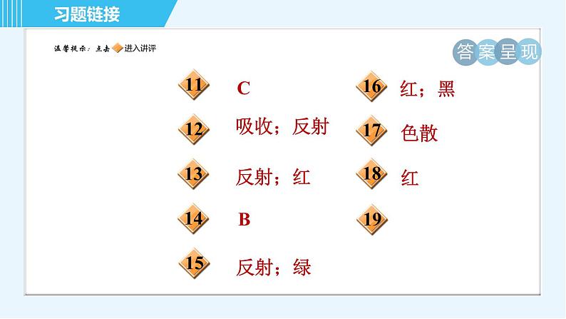 沪科版八年级上册物理课件 第4章 4.4光的色散03