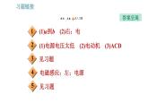 北师版九年级上册物理课件 第14章 阶段实验专训  电动机与发电机原理的对比