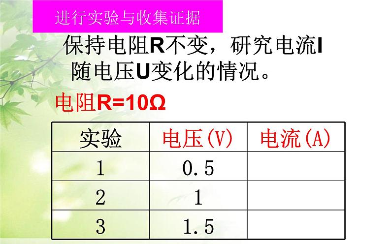 人教版九年级物理《电流与电压和电阻的关系》公开课一等奖课件08