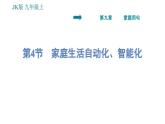 教科版九年级下册物理课件 第9章 9.4   家庭生活自动化、智能化