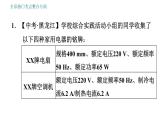 教科版九年级下册物理课件 第9章 全章热门考点整合专训