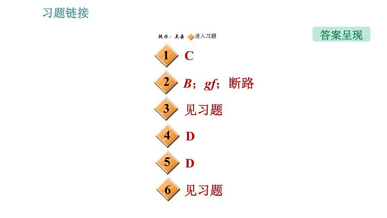 北师版九年级上册物理课件 期末提分练案 第4讲   第5课时   方法训练  判断家庭电路故障的两种方法02