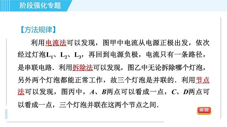 苏科版九年级上册物理课件 第13章 阶段强化专题（六） 专训1 认识电路05