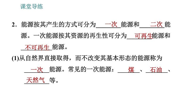 教科版九年级下册物理课件 第11章 11.3   能源04