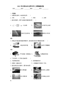 2021年北京市丰台区中考二模物理试题（word版 含答案）