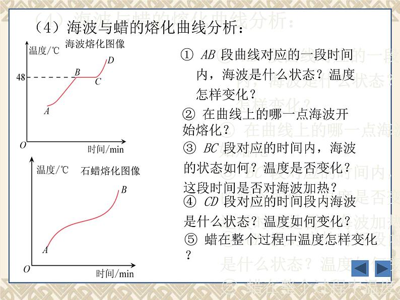 粤沪版 > 八年级上册  第四章 物质形态及其变化 > 3 探究熔化和凝固的特点课件ppt第7页